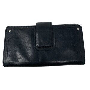 Fossil Double Snap Leather Bi-fold Wallet